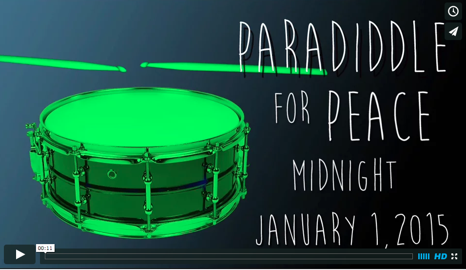 PARADIDDLE FOR PEACE-SOCIAL CAMPAIGN