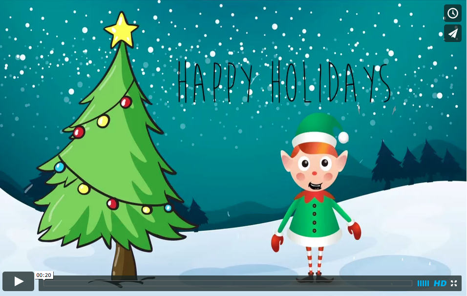 ANIMATED HOLIDAY CARD